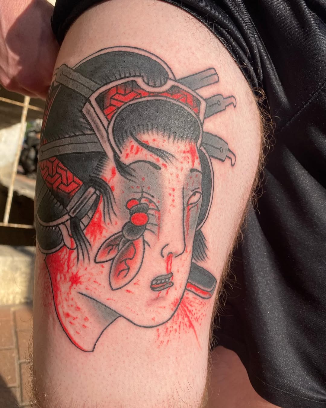 Old school tattoo detail - Gosha Tel Aviv Old-school tattoo detail by Gosha — tattoo tel aviv