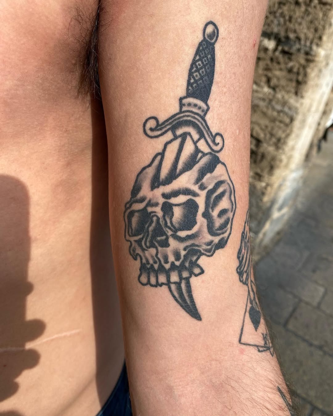 Classic traditional piece - Gosha Tel Aviv Classic traditional tattoo by Gosha at Sage Tattoo Studio Tel Aviv