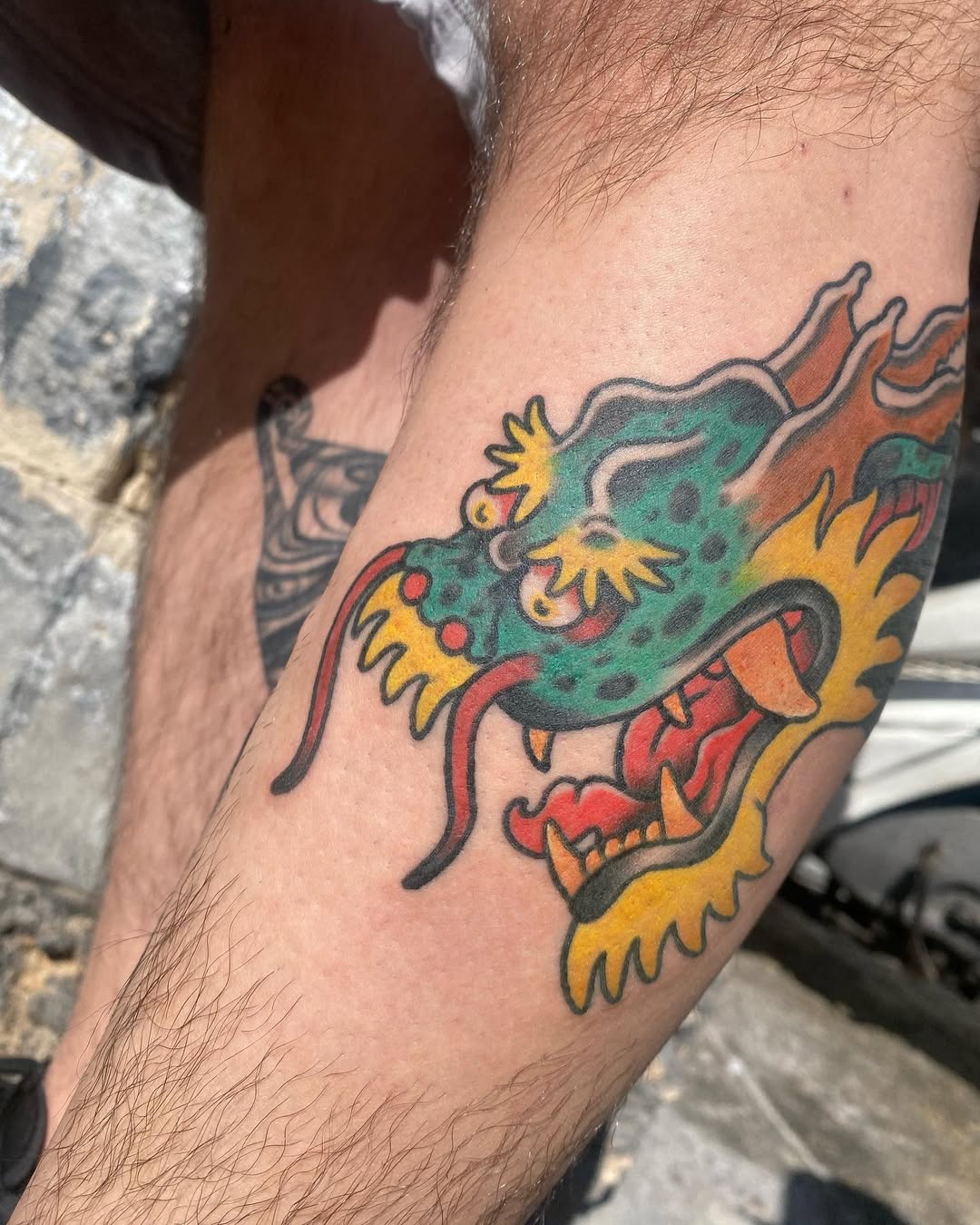 Classic traditional tattoo - Gosha Tel Aviv Classic traditional tattoo by Gosha, tattoo artist in Tel Aviv