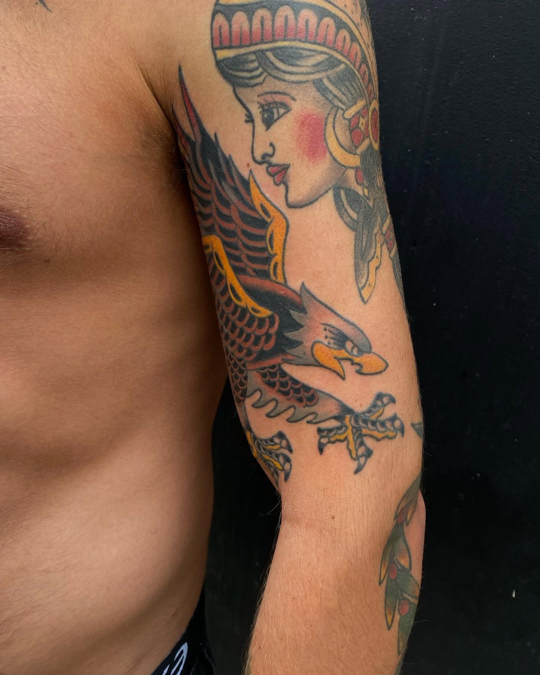 Bold colour tattoo - Gosha Tel Aviv Bold colour tattoo by Gosha — tattoo tel aviv