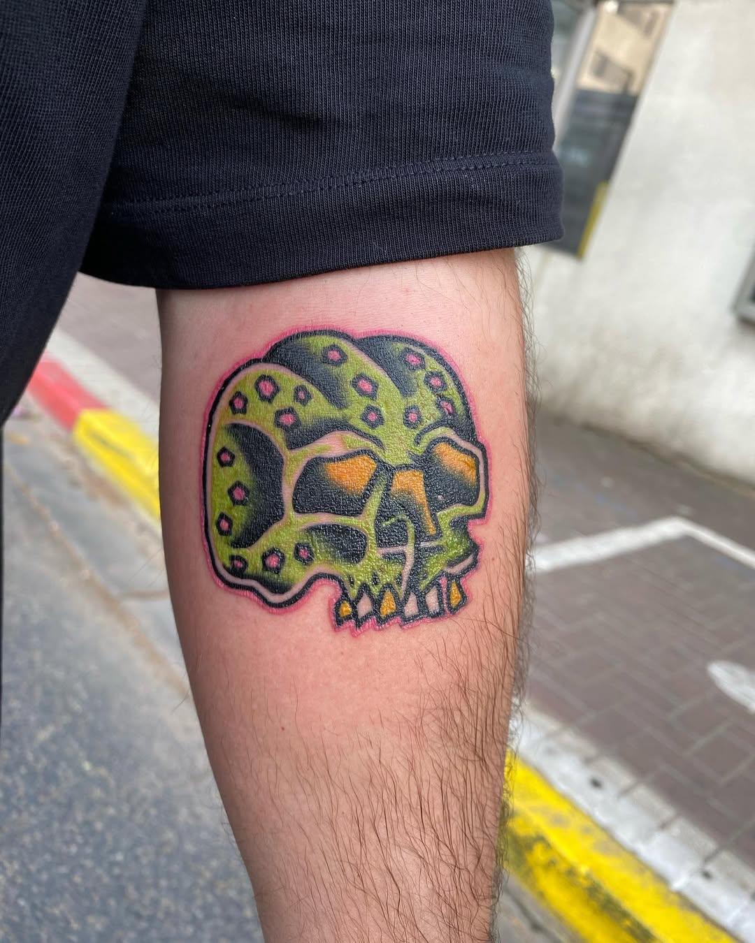 Old school tattoo - Gosha Tel Aviv Old-school traditional tattoo by Gosha, tattoo in Tel Aviv