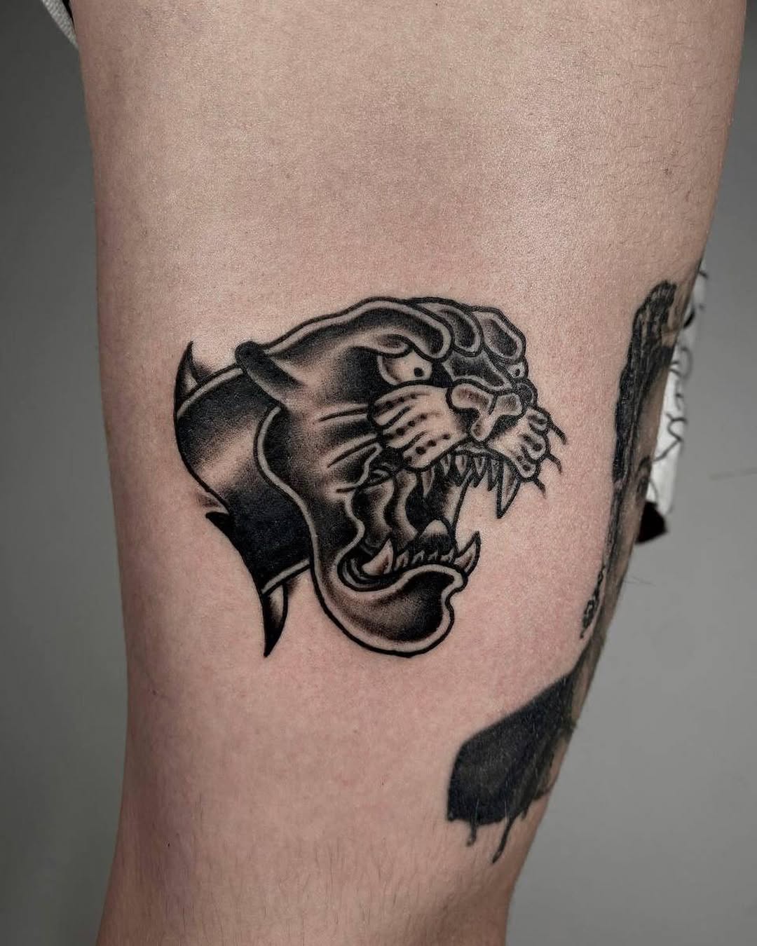 Bold line traditional tattoo - Gosha Tel Aviv Bold line traditional tattoo by Gosha at Sage, a Tel Aviv studio