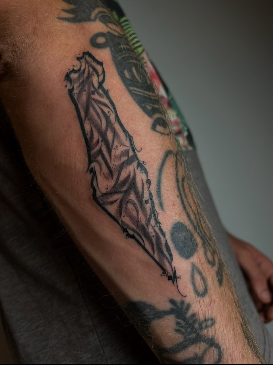 Precision freehand work by Groc — tattoo tel aviv