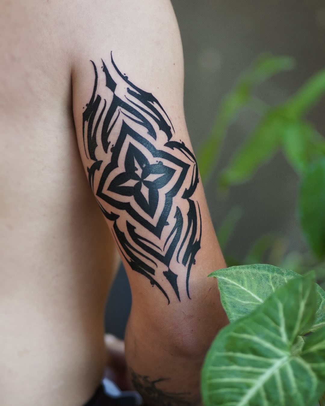 Ornamental design tattoo by Sean Misiuk — at Sage Tattoo Studio Tel Aviv