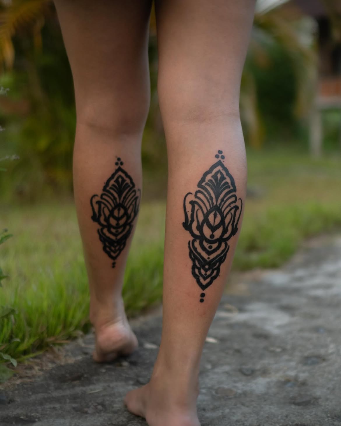 Ornamental blackwork piece by Sean Misiuk — tattoo tel aviv