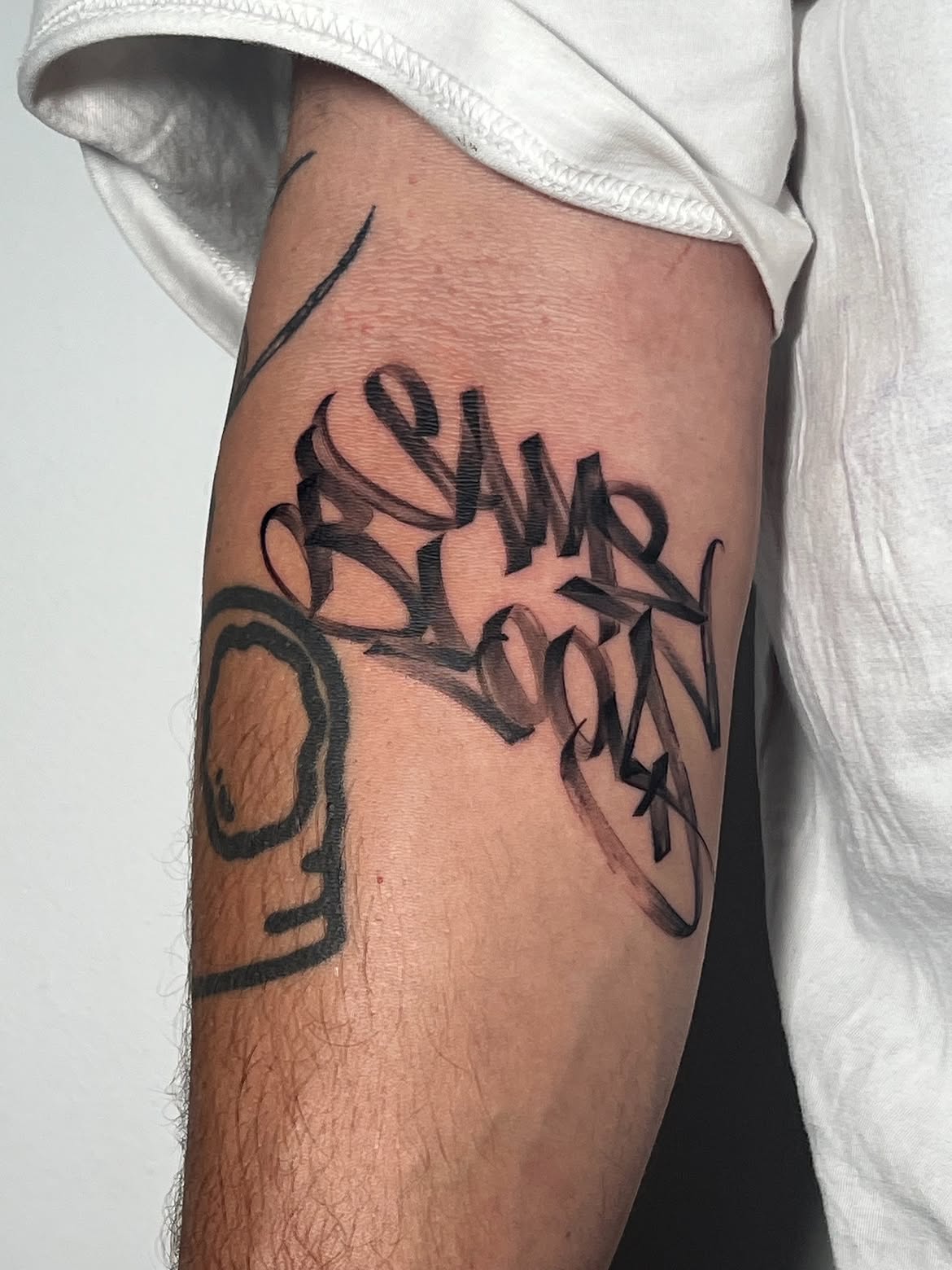 Japanese-style tattoo at Sage tattoo shop Tel Aviv
