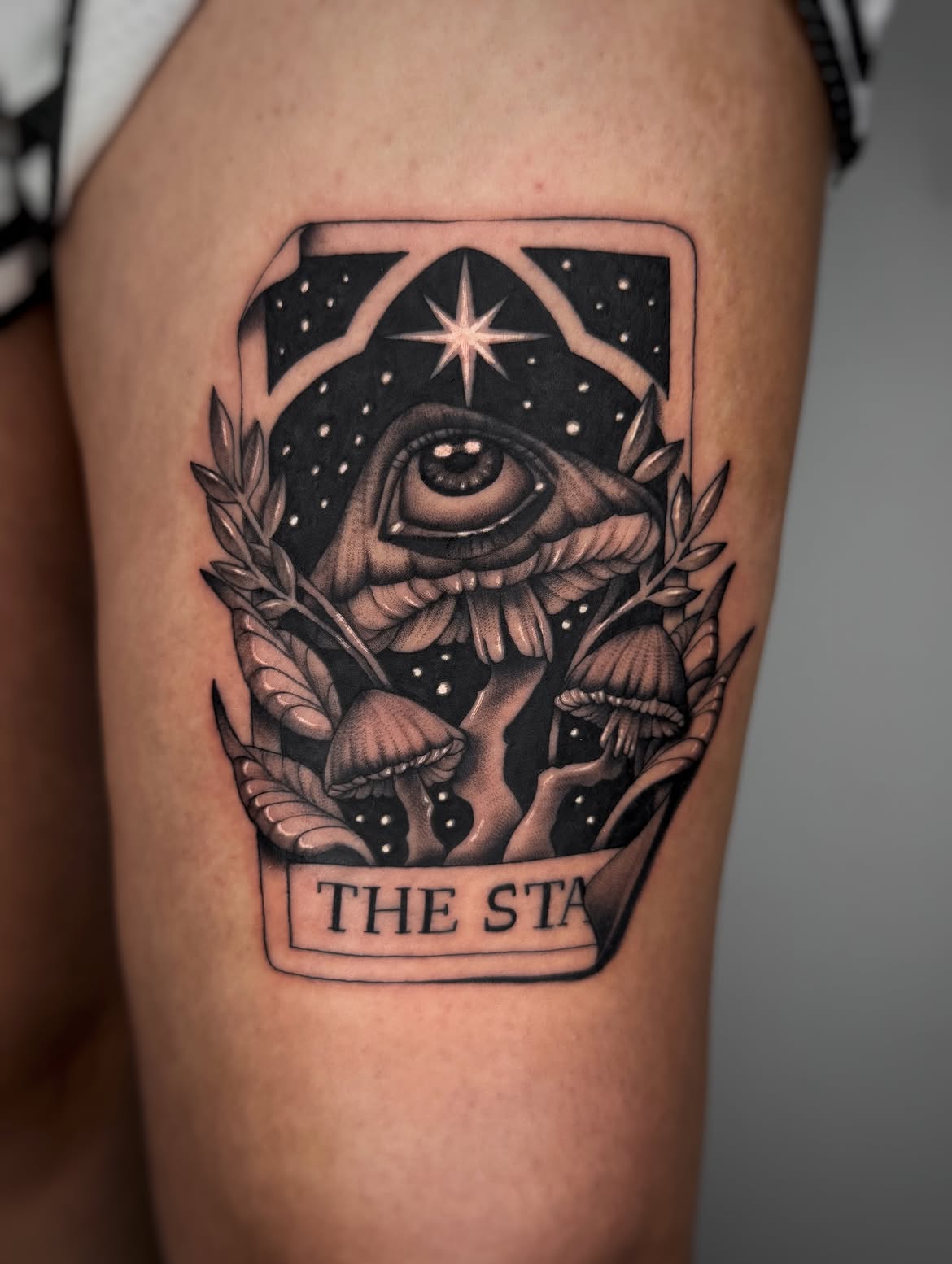 Minimalist tattoo by a Tel Aviv tattoo artist at Sage studio